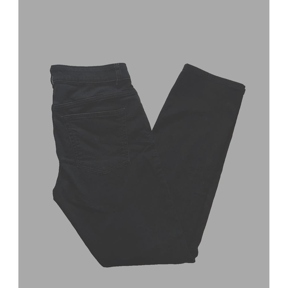 Warp + Weft Jeans Men's 32X30 Black AMS Amsterdam Slim Stretch Denim